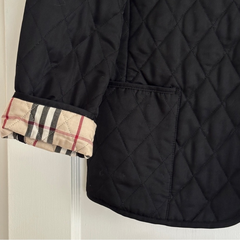 Black Burberry jacket/coat black - Picture 4 of 8